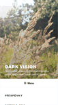 Mobile Screenshot of dark-vision.cz